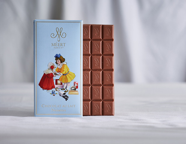 Tablette De Chocolat Au Lait Noisette